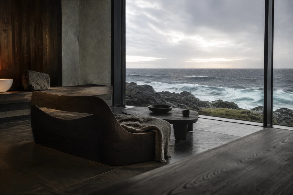 A view of the North Atlantic.